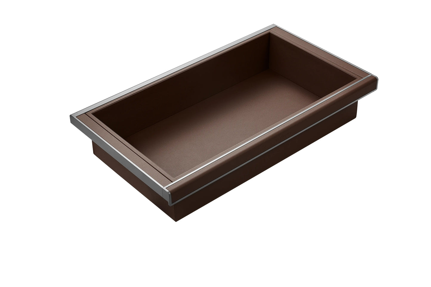 Basket - Shallow - Fits 900mm Cabinet - B Series Teal PU Leather - 706034 / 706034S