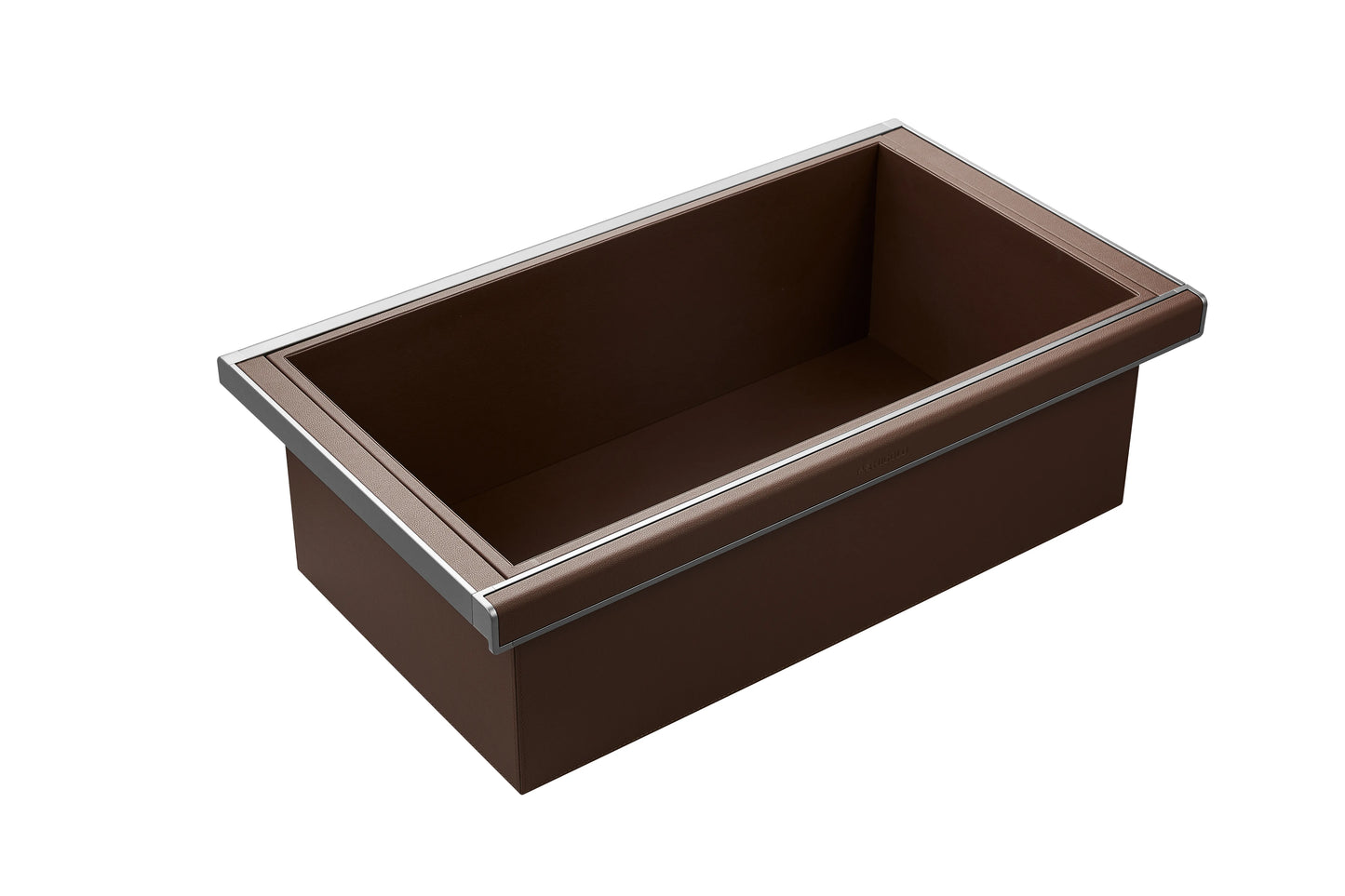 Basket - Deep - Fits 900mm Cabinet - B Series Teal PU Leather - 706054 / 706054S