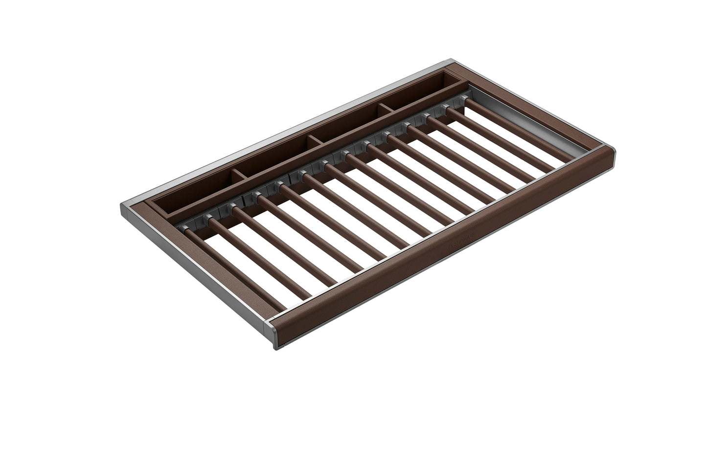 Trouser and Belt Rack - Fits 900mm Cabinet - B Series Teal PU Leather - 706024 / 706024S