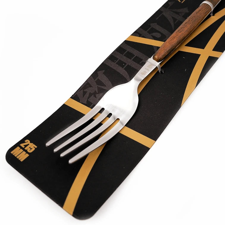 Stainless Steel Fork Western Tableware Wooden Handle Main Fork C42000200
