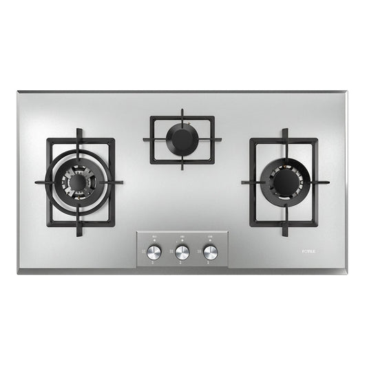 FOTILE 90cm 3 Burner Cooktop - Stainless Steel GLS90303S