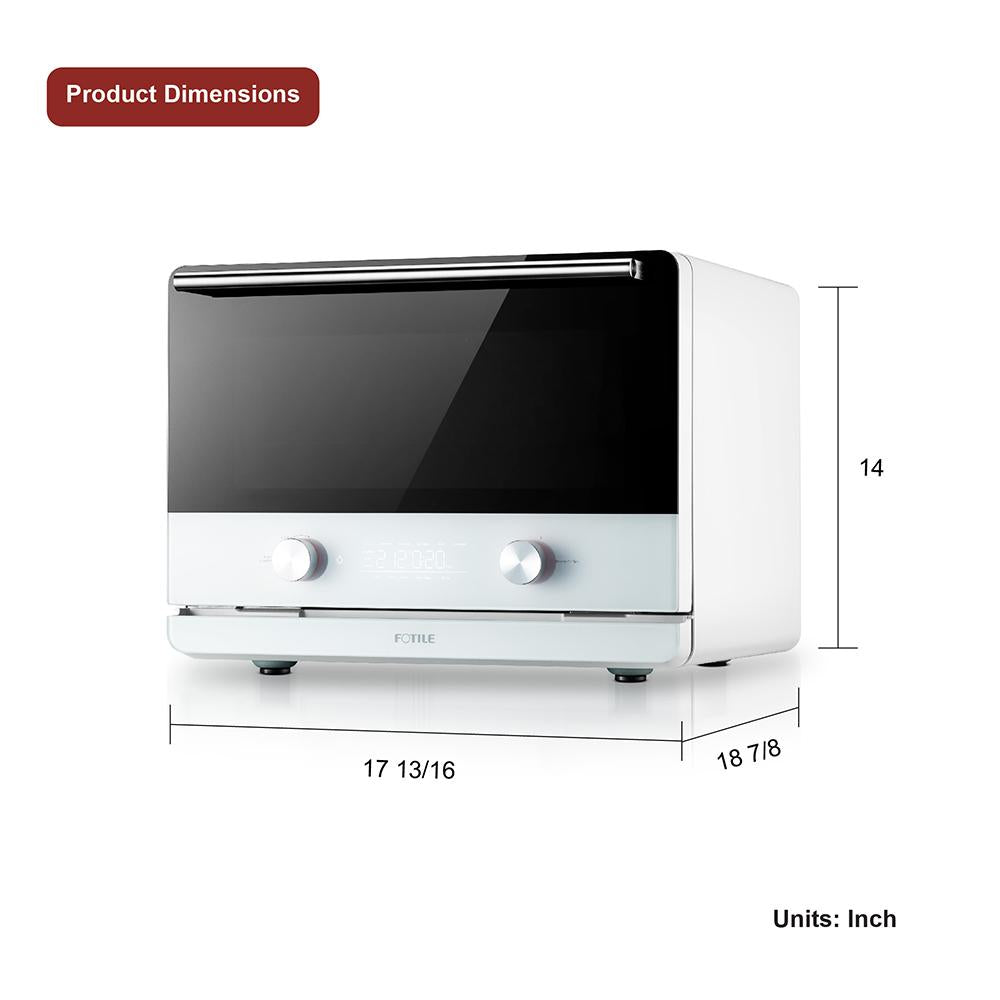 FOTILE 26L 4 in 1 Steam-Combi Oven - Unique Steam-Bake Mode HYZK26-E1