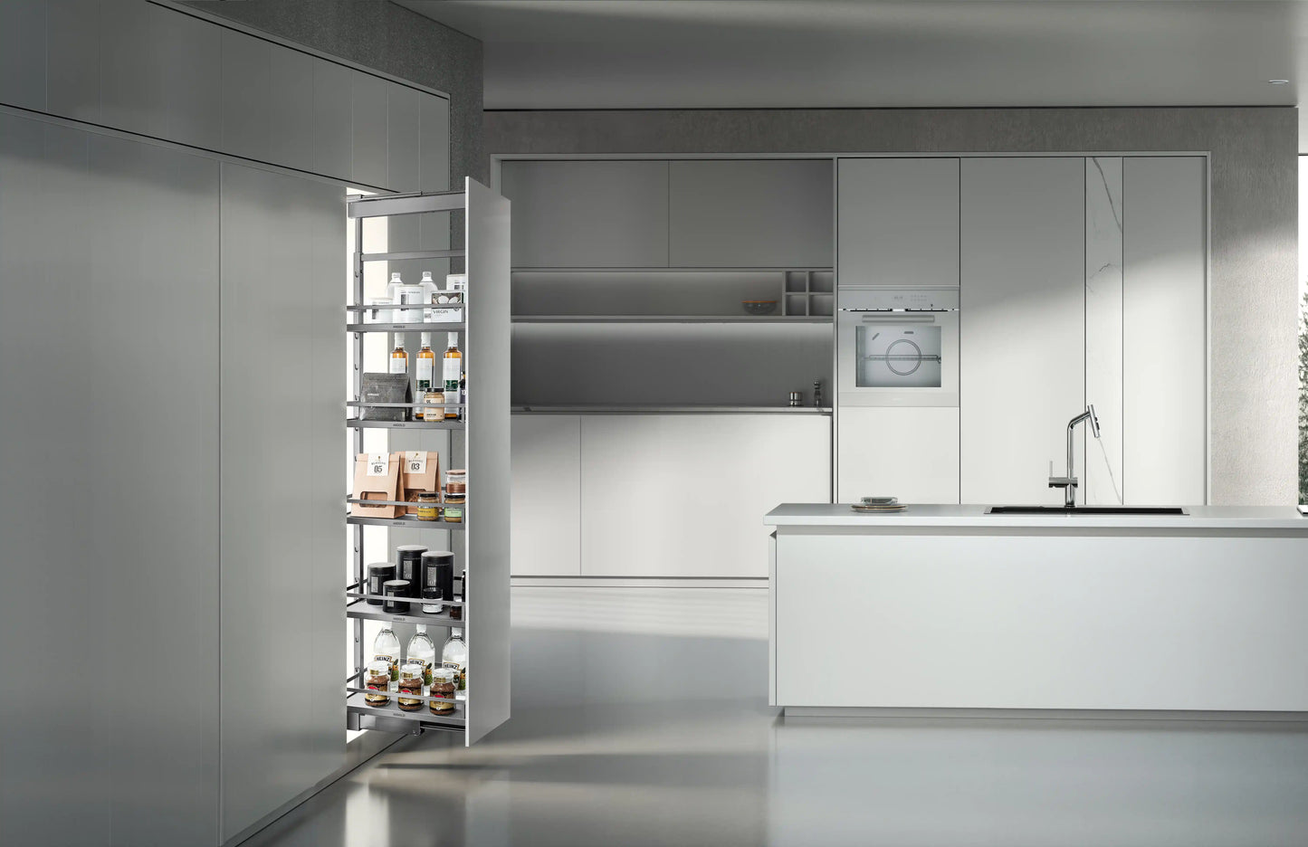 Diamond Tall Larder Units - Fits 400mm Cabinet Width - 201126