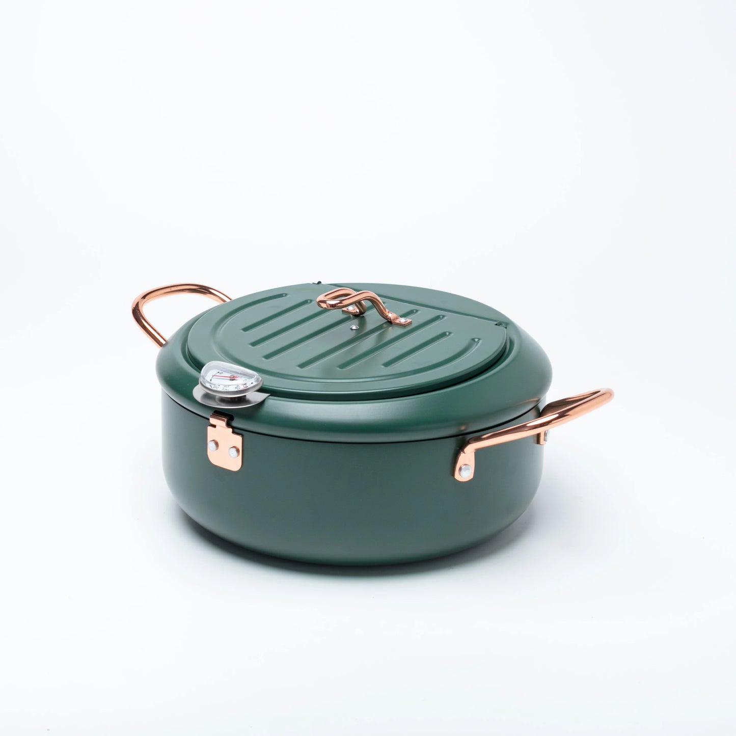 Oil Frying Pot 24CM Green