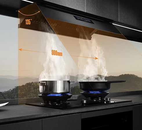 Fotile Undermount Integrated Rangehood with Powerful Airflow BIG9069-G