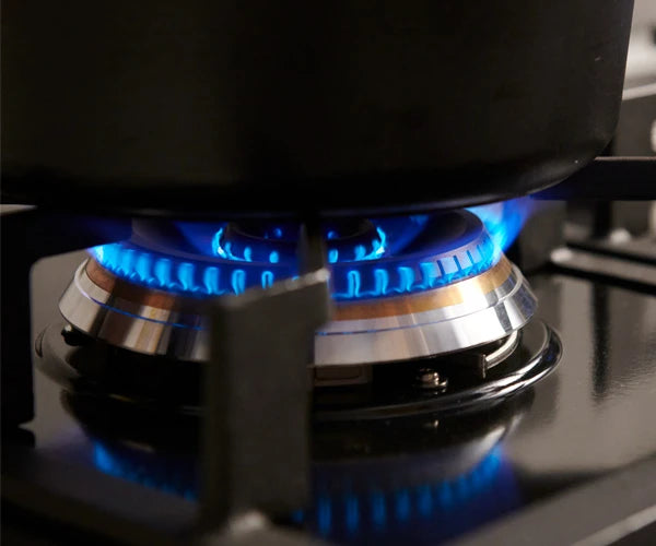 FOTILE 60cm 3 Burner Gas Cooktop - Professional Tri-ring Fire GLG60305