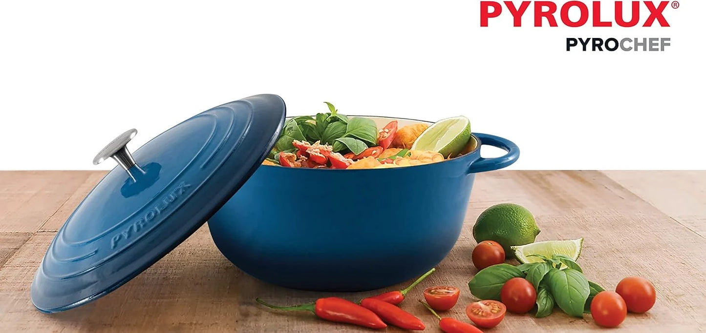 Pyrolux Pyrochef Cast Iron 4L Casserole 24cm