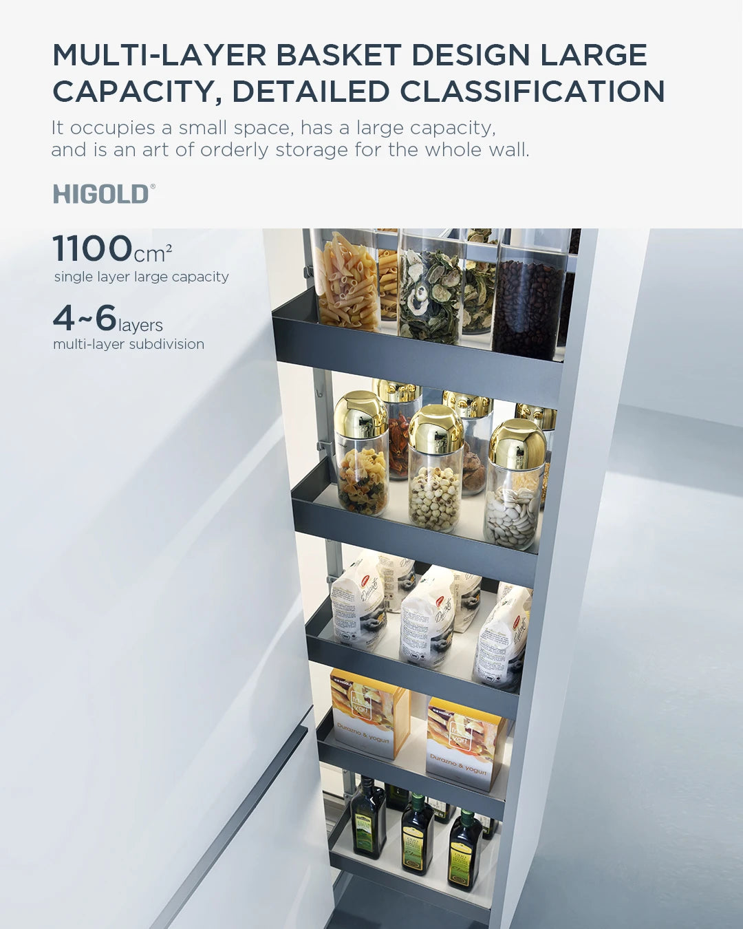 Shearer Tall Larder Units - Fits 300mm Cabinet Width - 201183