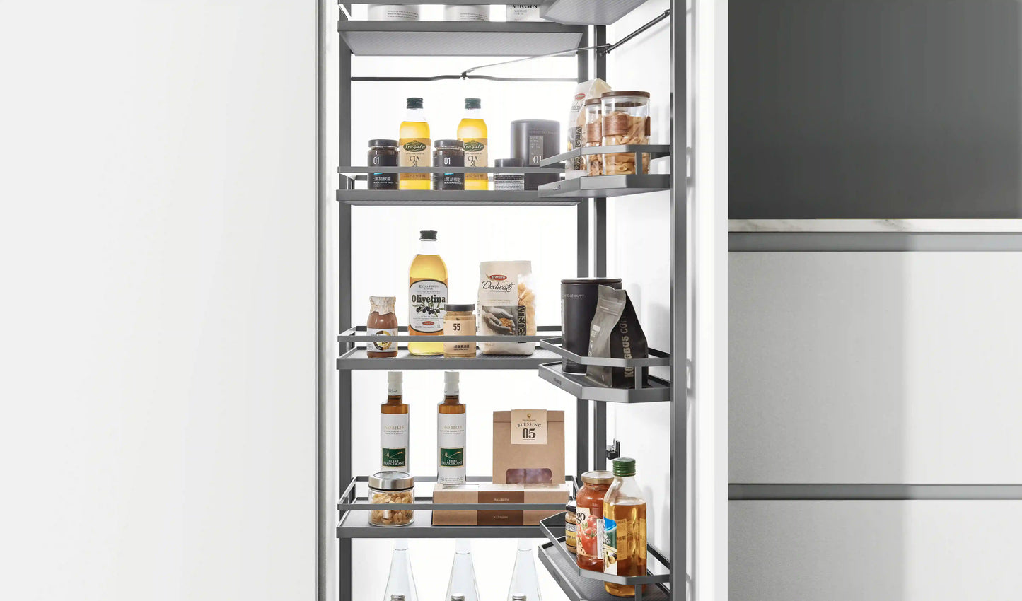 Diamond Tall Larder Units - Fits 450-500mm Cabinet Width - 202263