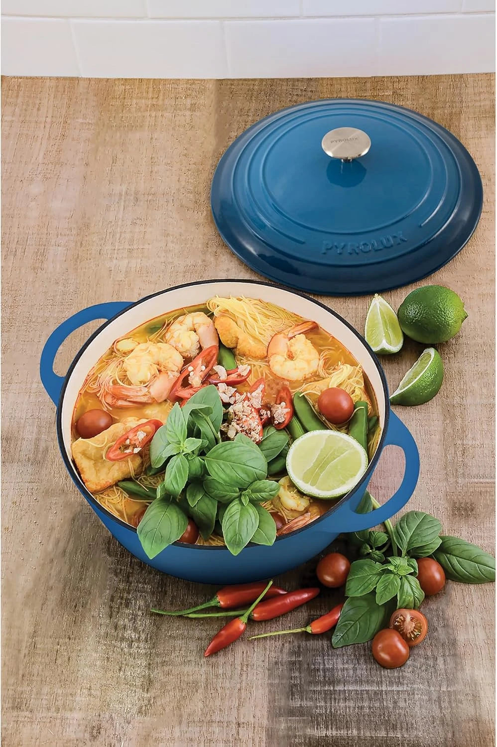 Pyrolux Pyrochef Cast Iron 4L Casserole 24cm