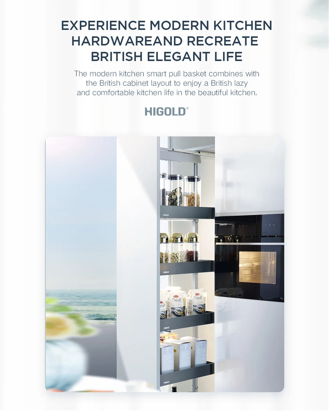 Shearer Tall Larder Units - Fits 400mm Cabinet Width - 201186