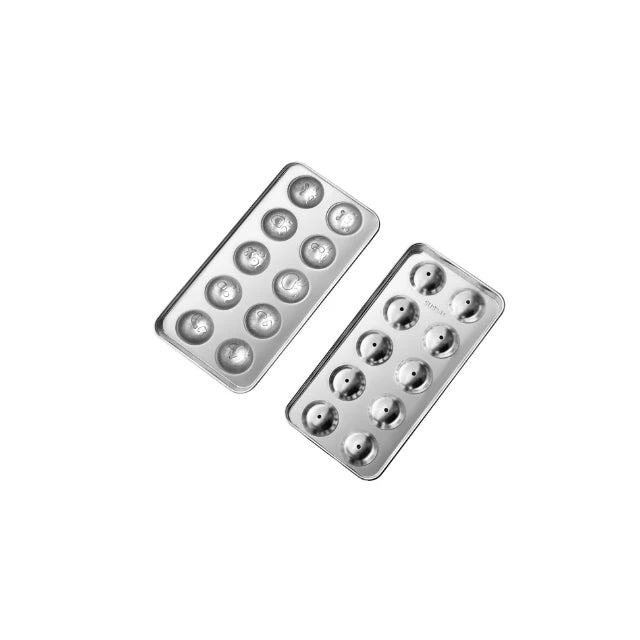 Stainless Steel Ice Ball Tray - 10 Units