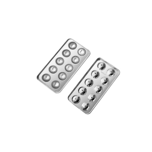 Stainless Steel Ice Ball Tray - 10 Units