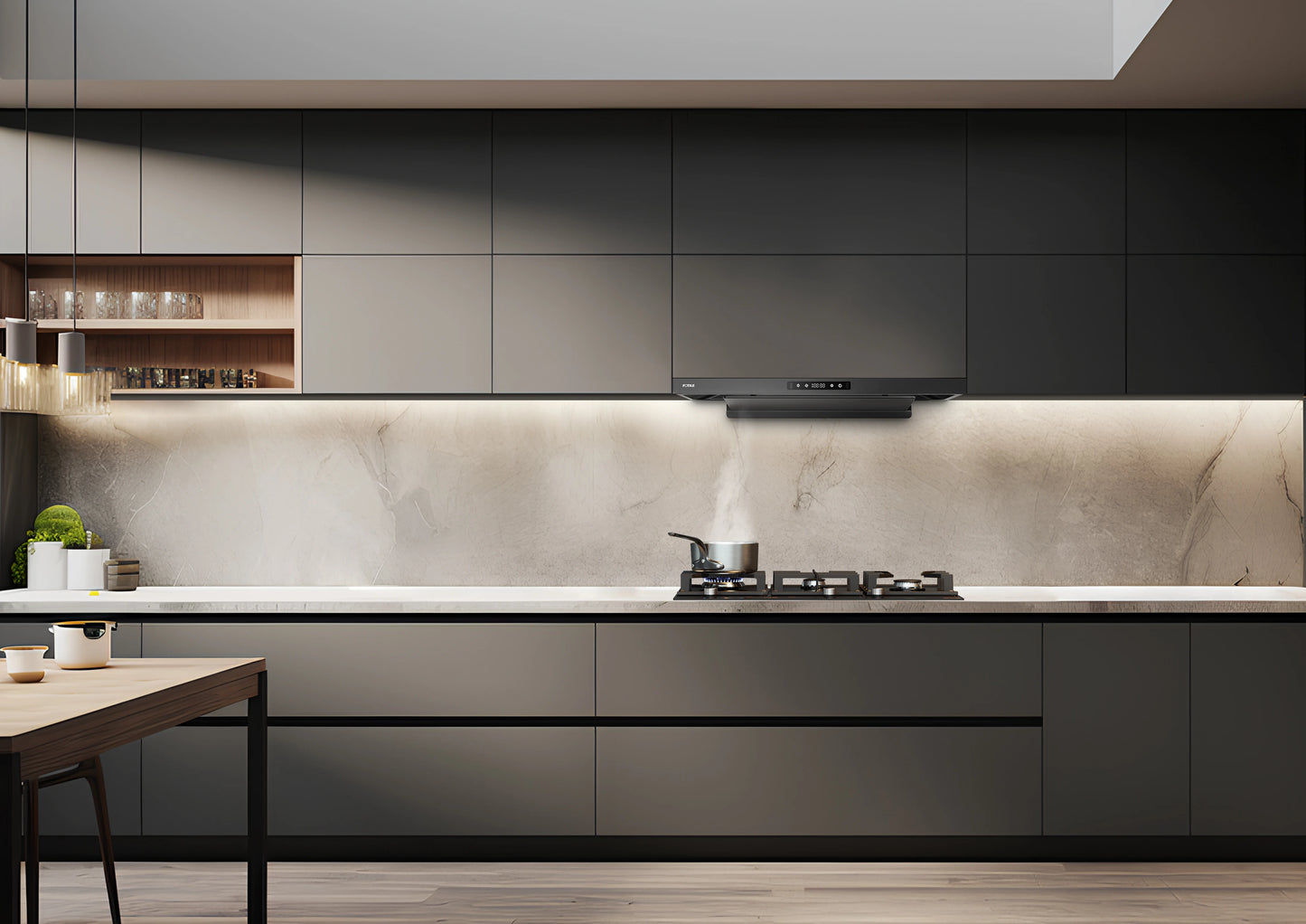 Fotile 90cm Super Slim Wall Mounted Rangehood EMG9063-G