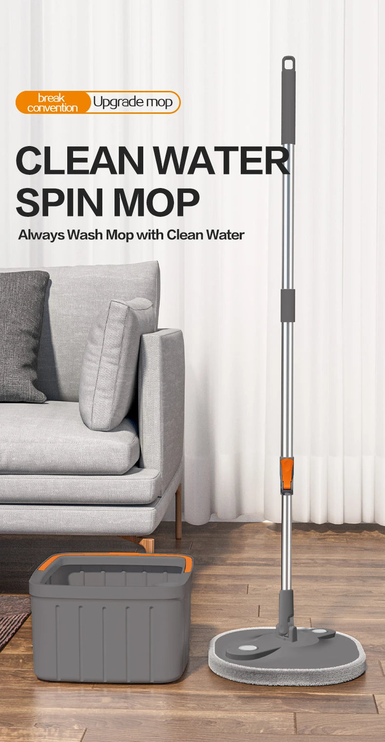 Clean Water Spin Mop - Advanced Separation System