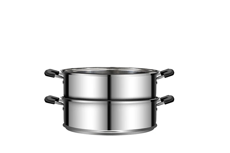 28CM Premium 304 Stainless Steel Multi-Layer Steamer / 张小泉不锈钢蒸锅