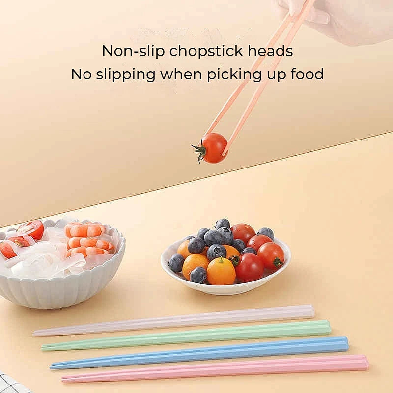 PET Fiber Alloy 5-PCS Chopsticks -  花样年华 合金筷五双装