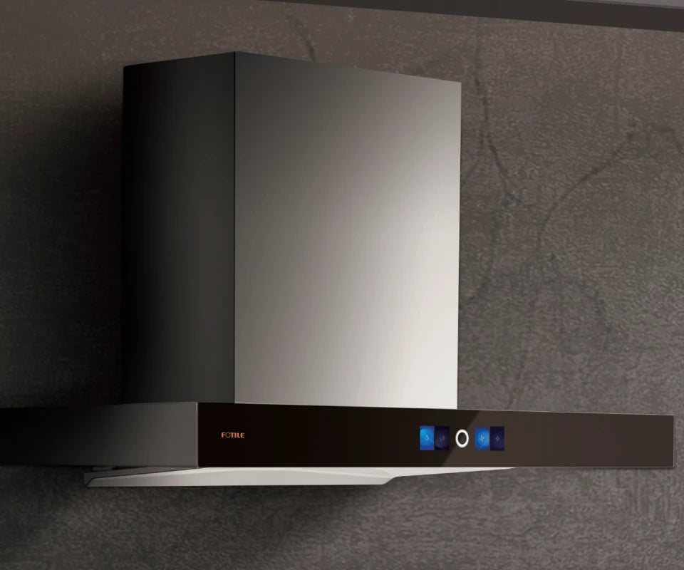 Fotile 90cm Silencore Box Chimney Wall Mounted Rangehood - Air Manager EMG9060 / EMG9060C