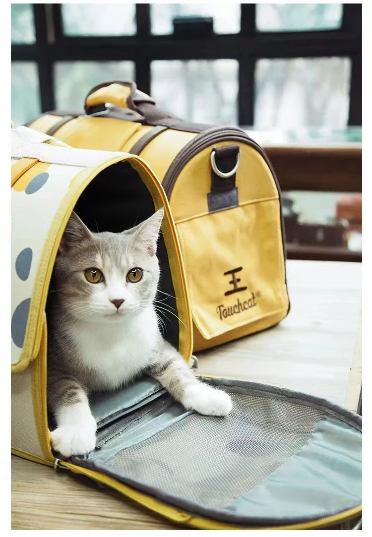 TouchCat Safari Companion: Premium Rugged Pet Carrier