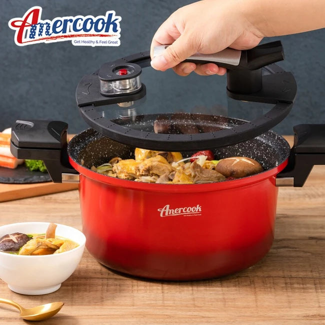 Amercook Micro-pressure Cooker Black