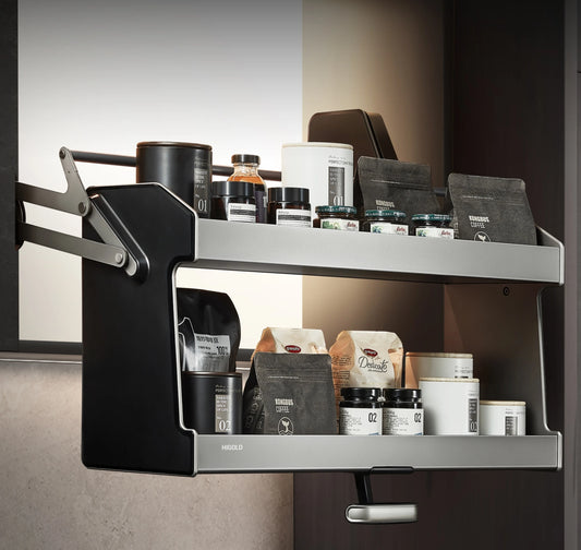 Shearer Nebula Pull Down Overhead Cabinet Storage - for a 600mm Cupboard -401281