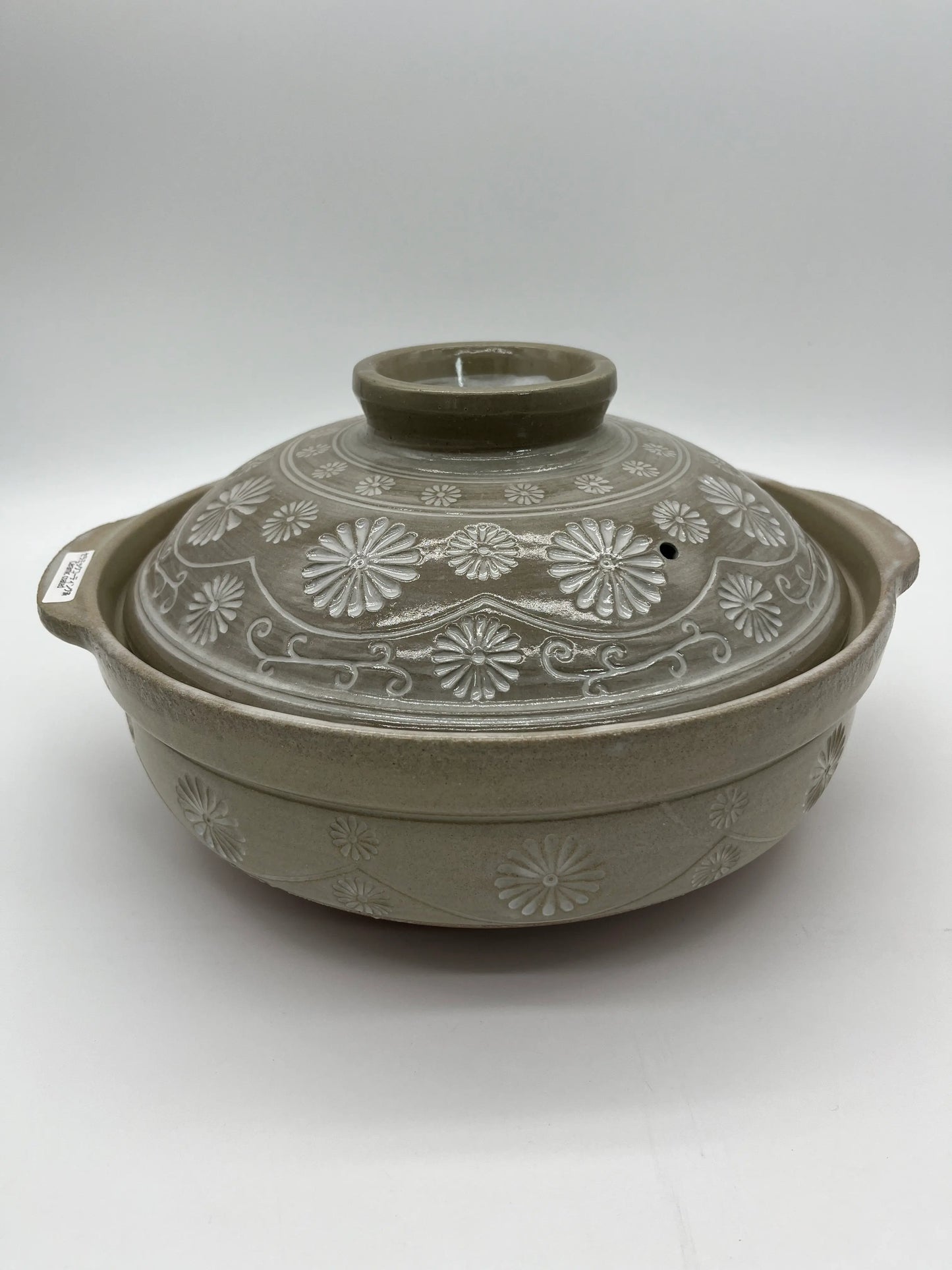 Japanese Donabe No9 Mishima Coated 日本内山砂锅9号