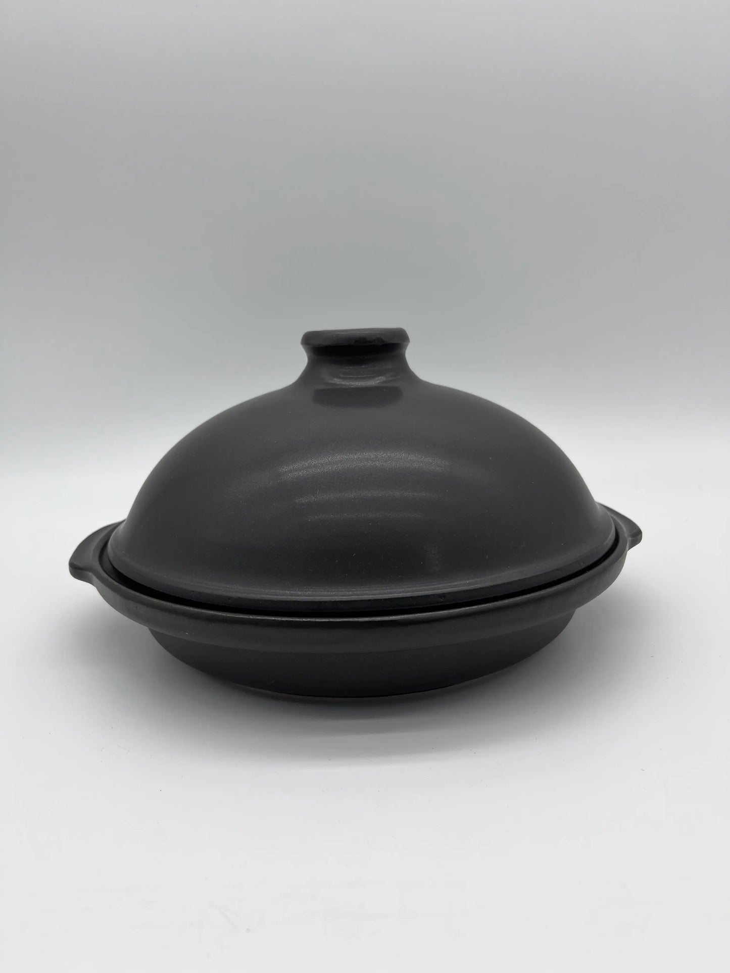 Uchiyama Japanese Ceramic Smoked Clay Pot (20cm)