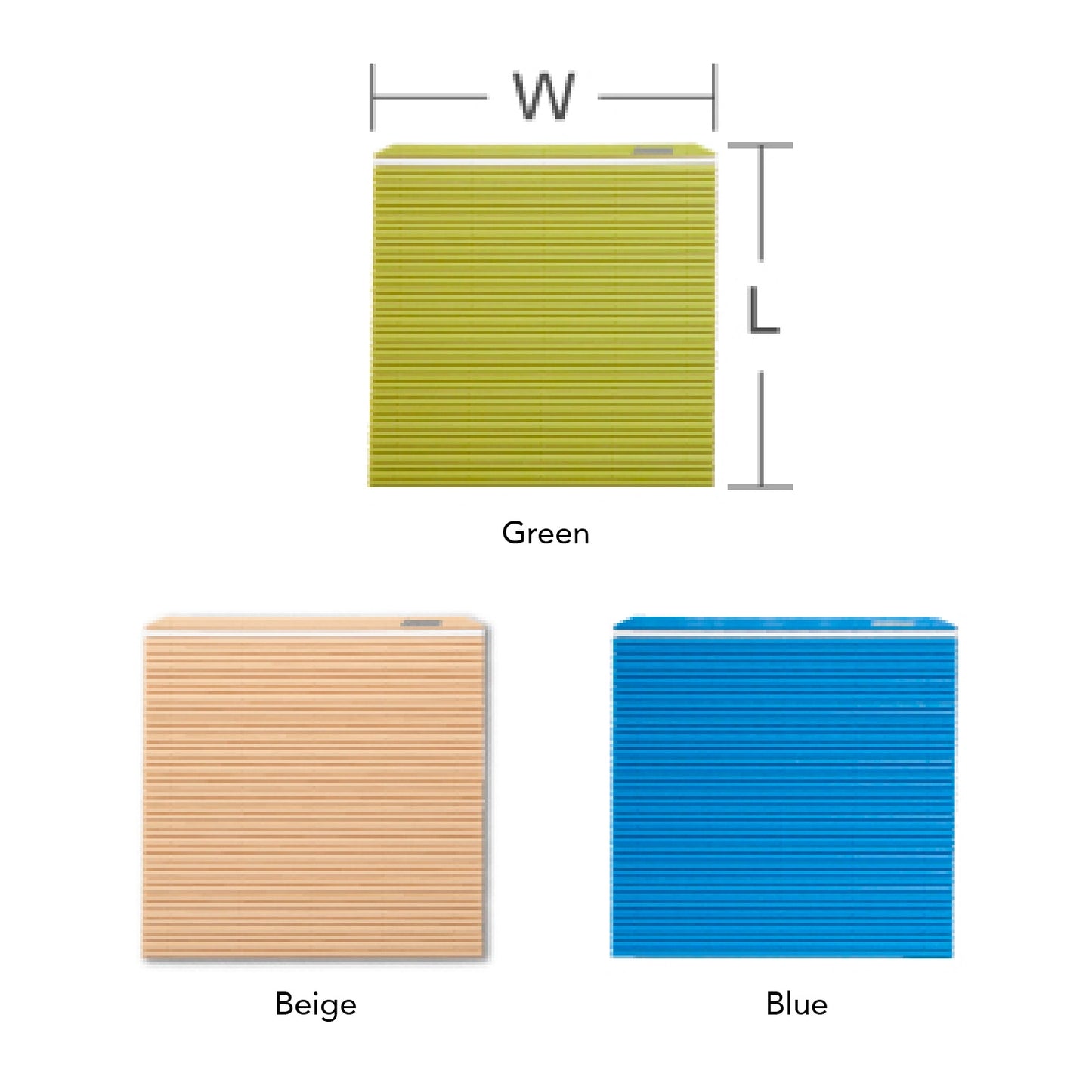 Hasegawa Antimicrobial Sushi Rolling Mat Made in Japan FMK-L/250x305 Green