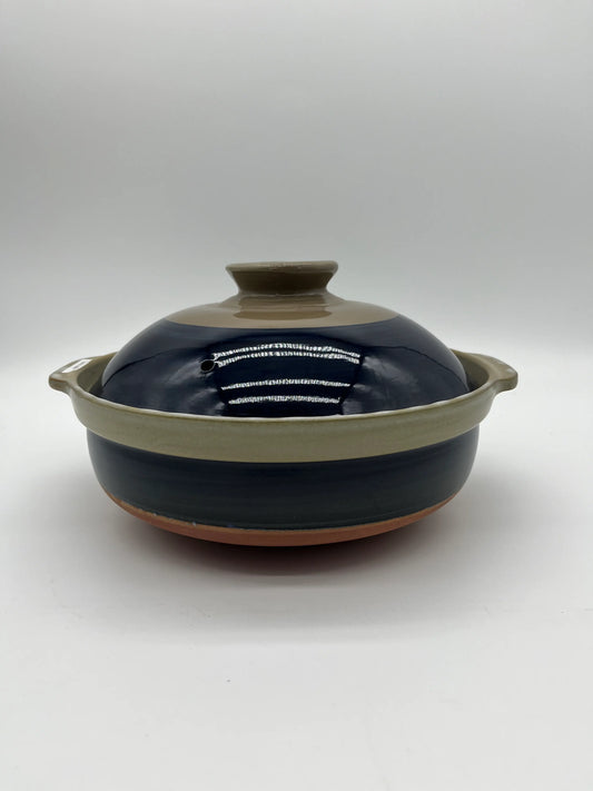 Japanese Cray pot IH No8 Mishima Coated 日本内山IH砂锅8号