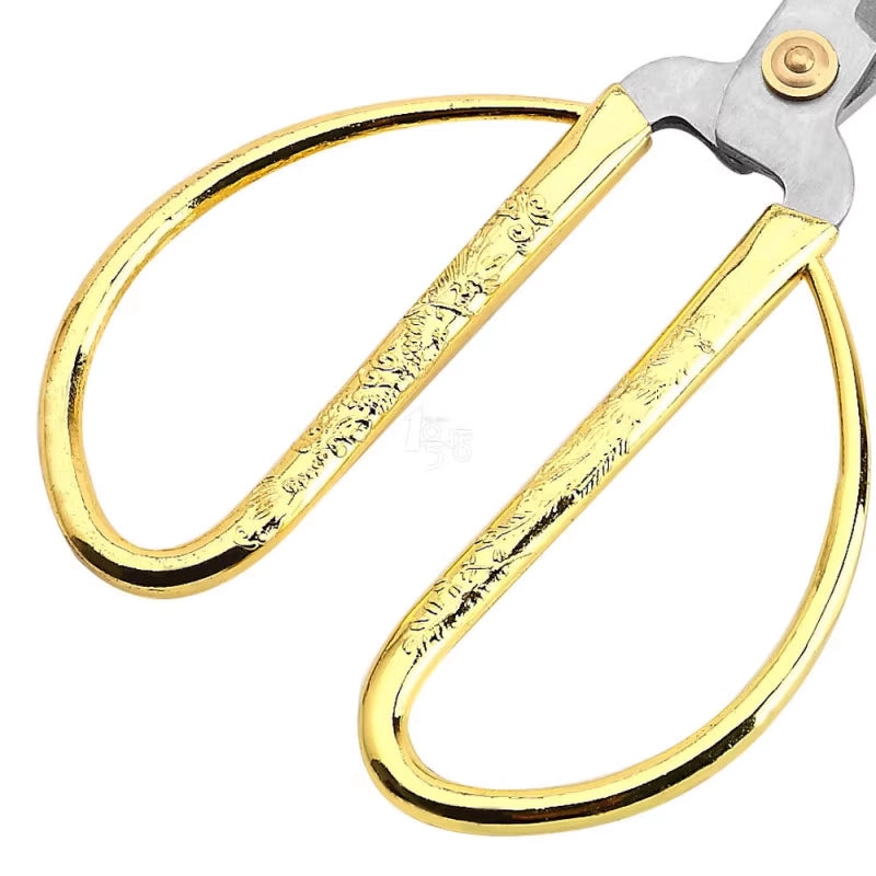 Old Style Scissors-Zhang Xiaoquan- 张小泉龙凤合金剪