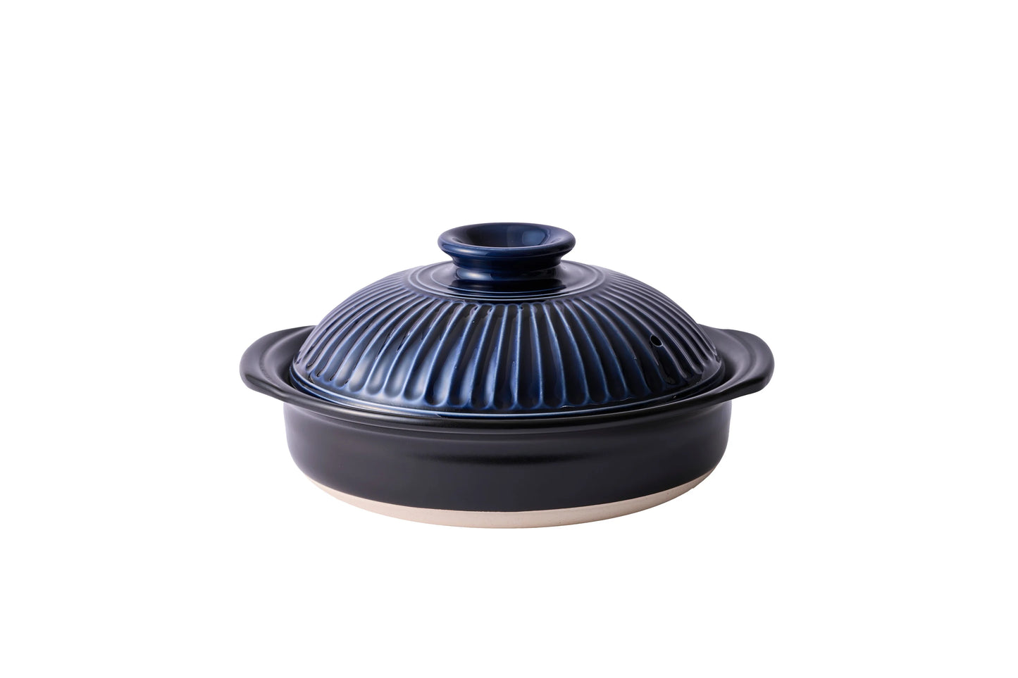 GINPO Kikka Japanese Donabe Casserole No.9 blue