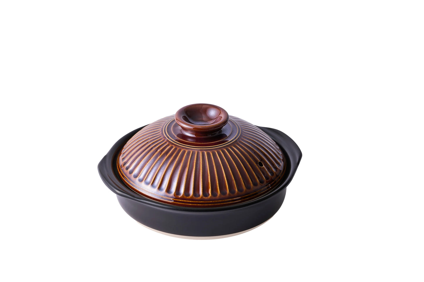 GINPO Kikka Japanese Donabe Casserole No.8 blue