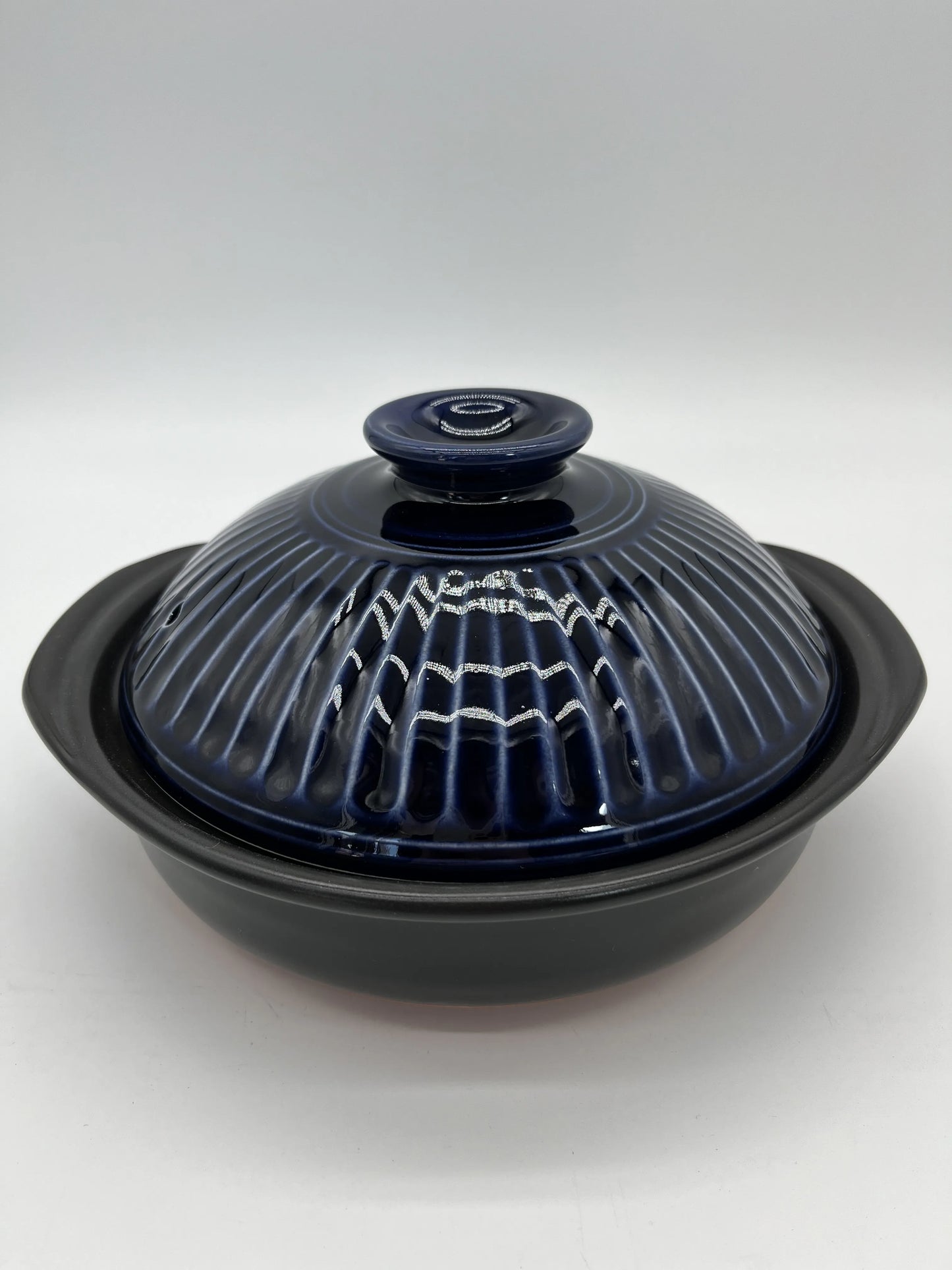 GINPO Kikka Japanese Donabe Casserole No.7 Blue