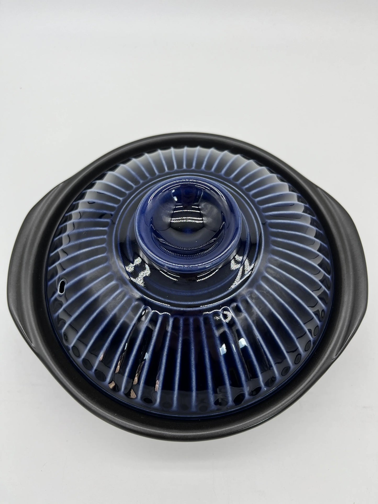 GINPO Kikka Japanese Donabe Casserole No.7 Blue