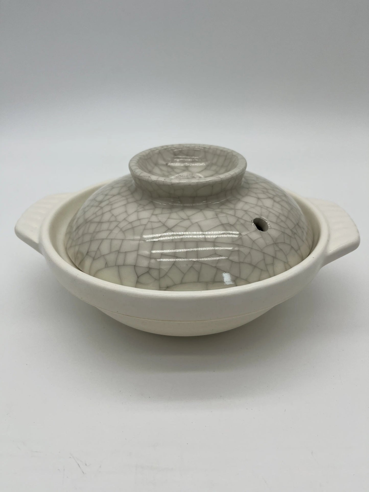 Japanese SumiKannyu Donabe Casserole No.5.5 墨贯入5.5号