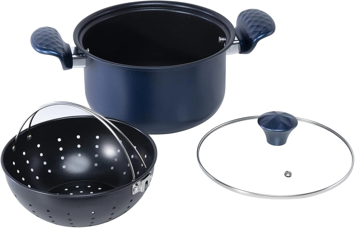 Multifunctional Cooking Pot 26CM Blue