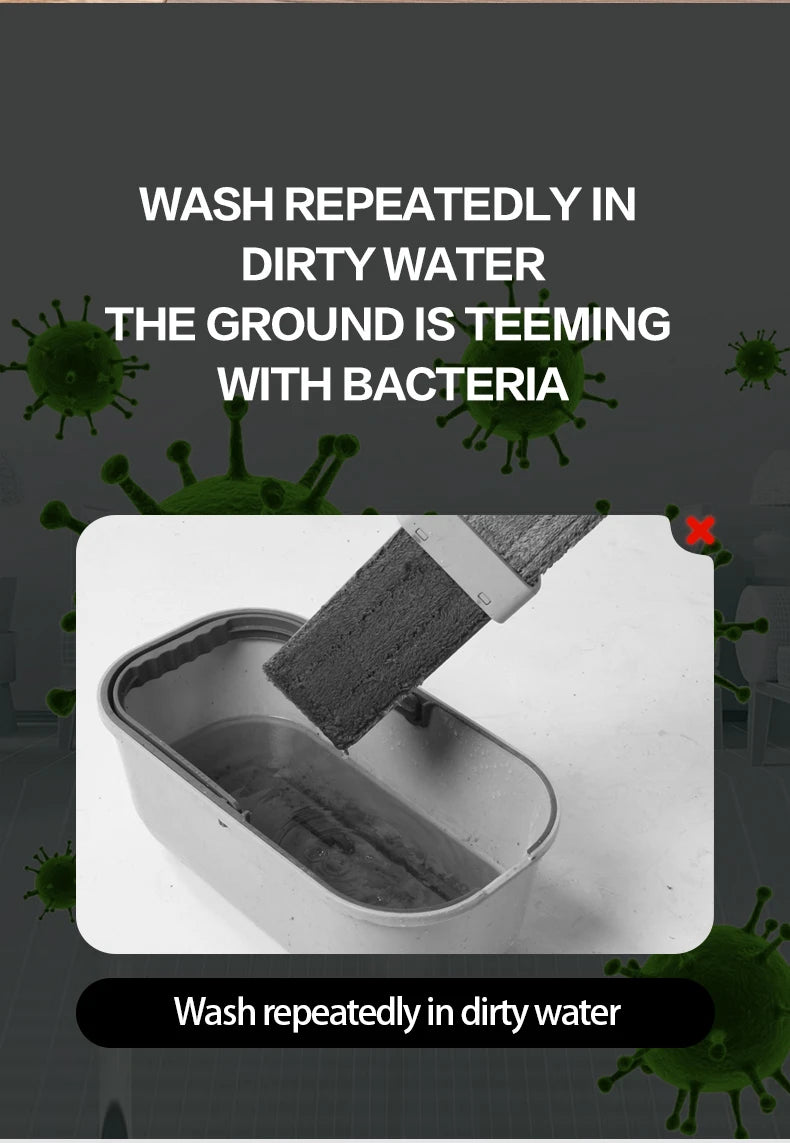 Clean Water Spin Mop - Advanced Separation System