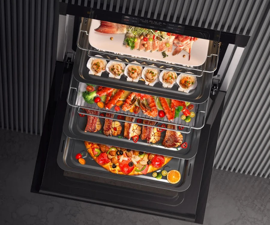 FOTILE 60cm 4in1 Built-in Oven - 72L Massive Volume HZK72-H1