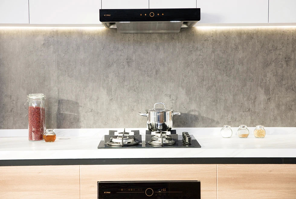Fotile 90cm Wall Mounted Rangehood - Low Noise and Powerful EMG9008