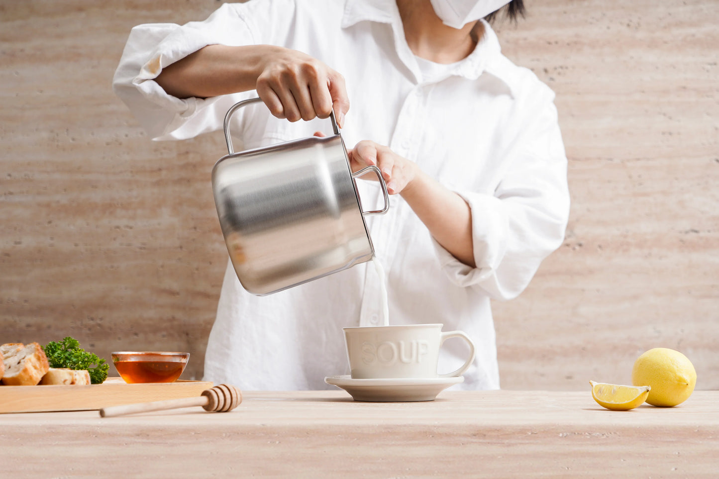 Multi-purpose Stainless Steel Pot & Strainer Set