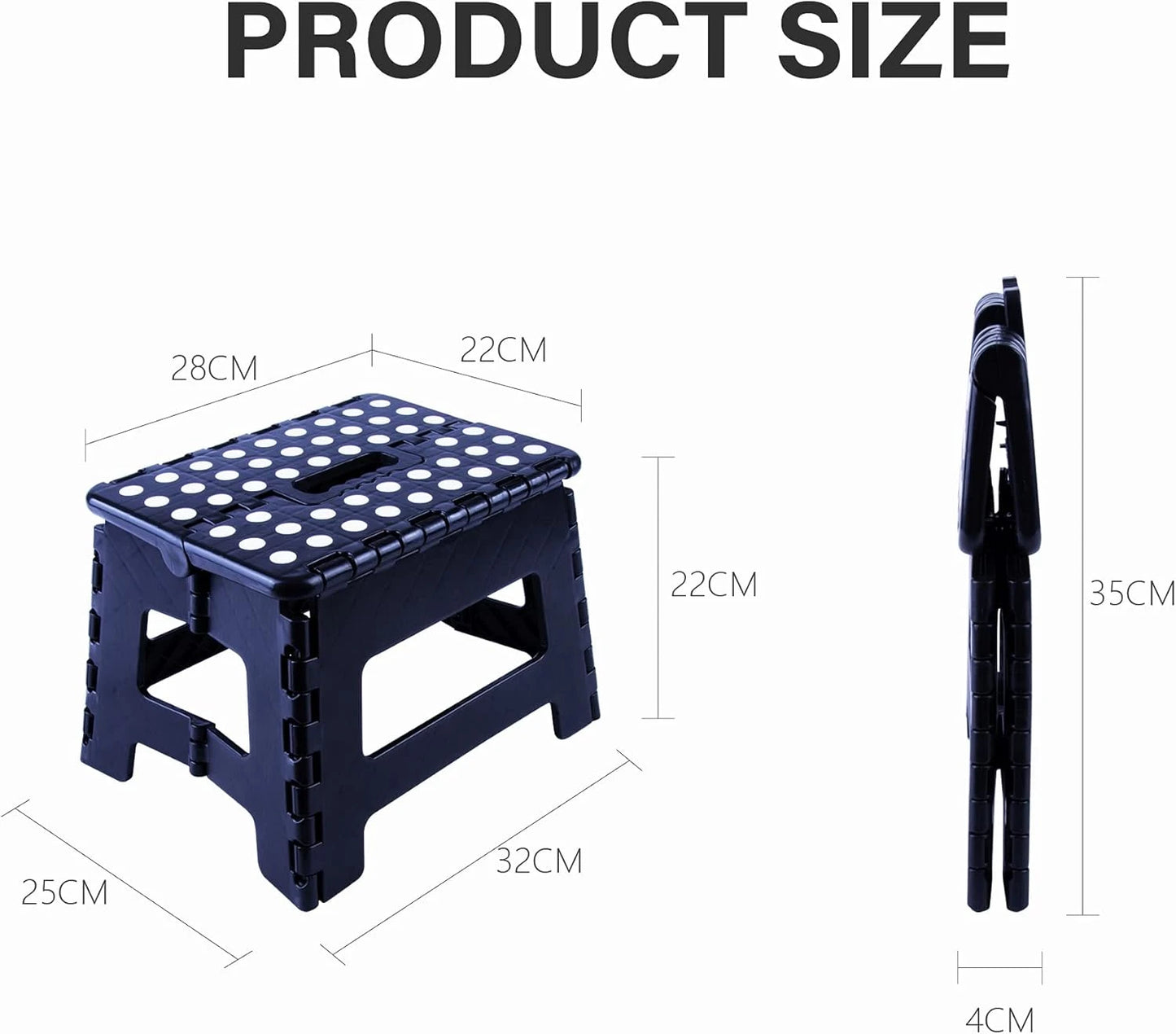 Folding Stool 9''